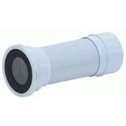 Слив гофр.д/унитаза d/100 армир.260-560мм Ани K921