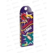 Дата-кабель More USB 2.0A для micro USB choice K11m нейлоновый 1м, золотой