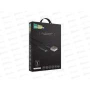 Дата-кабель More USB 2.0A для Type-C PURE choice K19a TPE 1м, черный