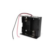 Батареечный отсек ROBITON Bh2xR20 с двумя проводами, 625-113