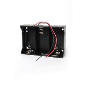 Батареечный отсек ROBITON Bh3xR20 с двумя проводами, 957-652