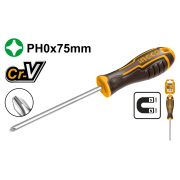 Отвертка крестовая INGCO HSDPH0075 PH0x75 мм