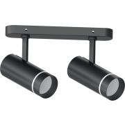 Светильник СД Feron HL202 накладной 2*12W 4000K черный поворотный