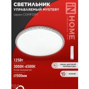 Светильник светодиодный COMFORT MYSTERY 125Вт 230В 3000-6500K 10000Лм 500x80мм с пультом ДУ