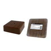 Коробка распред. TDM 75х75х28 мм ОУ IP40 бук, SQ1401-0305