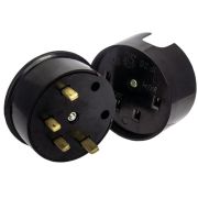 Разъем РШ-ВШ 32А IP20 3P+PE 380В карболит. черн. PROxima EKF AS-380-O-04