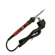 Паяльник с регулировкой температуры цифровой до500С с керам.нагревателем,60Вт,долговечное жало,230В