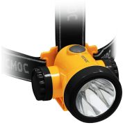 Фонарь налобный аккумуляторный Космос 3W LED/ Li-ion, всьроенное з/у, шнур micro usb