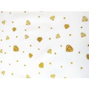 Клеенка силиконовая Dekorelle 228-G 0.8м (золото/проз.фон)