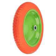 Колесо полиуретановое 3.00-8, длина оси 80 мм, подшипник 20 мм Сибртех 689795