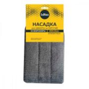 Насадка д/швабры липучка микрофибра 30171