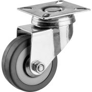 Колесо (30956-50-S)ЗУБР d 50 мм, г/п 35 кг, резина/полипропилен