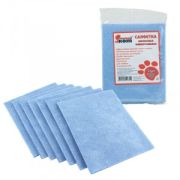 Салфетки вискозные 30*38см универсальные,7шт/уп,3568/Рыжий кот