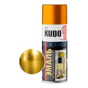 Эмаль универсальная KU-1034 зеркальное золото  KUDO MIRROR FINISH