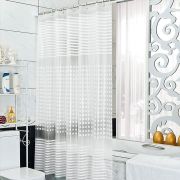 Шторка для ванны PVC Designs 180х180см «Белая дымка» MZ-500