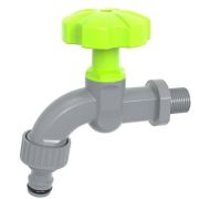 КРАН САДОВЫЙ НАРУЖ РЕЗЬБА 3/4 ПОД БЫСТРОСЪЕМ 0688