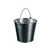 Ведро оцинк.12л.черное Магнитогорск (не д/воды)