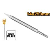Зубило пика SDS+ 14*20*250,  INGCO DBC0112501