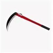 Коса 18см металл S915, 049059