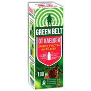 Концентрат от клещей для защиты участка, 100мл GREEN BELT /48 02-766