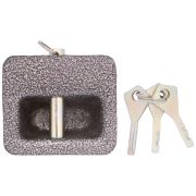 Замок КРЕПТОН навесной гаражный чугунный потайная дужка (ГП-90) 90591