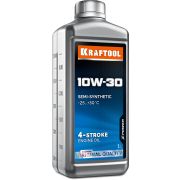 Масло для 4-такт. двигателей 1л полусинтетическое KRAFTOOL 10W-30 41510-1