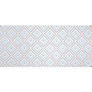 КОВРИК Д/ВАННОЙ 2ШТ 50*85 ЗИГЗАГИ СЕРО-ГОЛУБОЙ