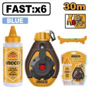 Шнур разметочный 30 м INGCO HCLR0630