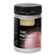 Лак для мебели и декора 0,5кг матовый SOLEX