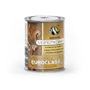 Эмаль по РЖАВЧИНЕ с молотковым эффектом Темно-серая 0,8кг EUROCLASS