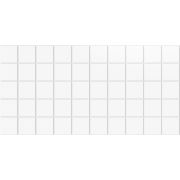 Панель ПВХ Мозайка Промо белая 954х478х3мм /Альгеба