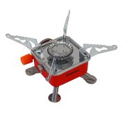 Газовая плитка ЕРМАК к баллону с цанговым захватом портативная, 12х12х10см.