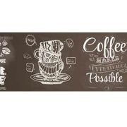 Фартук 0,6х3 м Бариста brown 4207