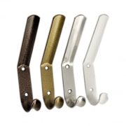 Крючок-вешалка 2-х рож. (ст.бронза) «Нора-М»