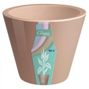 Кашпо пластиковое 5 л фраппе вставка Классика Bmc