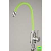 SOLONE Смеситель д/кухни (SUS),цвет зеленый, EZA4-F090GN