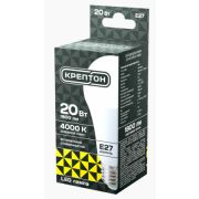 Лампа КРЕПТОН LED A60 20W E27 4000K