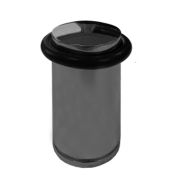 Ограничитель дверной «151» Н58 большой (никель черный) Trodos