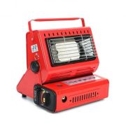 Плита газовая+обогреватель керамический 1,3 кВт 27.5*27.5*18см цанг переходник GR-ZX750 Grower