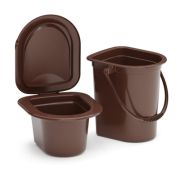 Ведро-туалет 17л со съемным горшком М3051