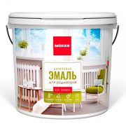 Эмаль акрил. д/радиаторов графит 0,9кг матовая MOKKE
