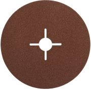 Круг шлиф.  фибровый 125х22мм P80 5шт ЗУБР ″ПРОФИ″ 35585-125-080