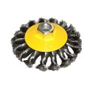 Щетка крацовка дисковая витая для УШМ 100 мм  М14/70977//BIBER