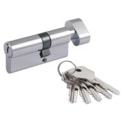 Механизм цилиндр. STD Z ЛВ-70 (40-30в) (хром) «Нора-М»