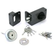 Замок накладной ЗН 2-6 серебро «Зенит»