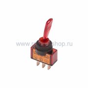 Тумблер 12V 20А (3c) ON-OFF однополюсный с подсветкой (ASW-13D)