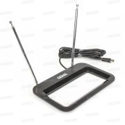 Антенна комнатная DVB-T2 и ДМВ+МВ пассивная Сигнал SPI 617 усы 1м кабель 3м