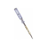 Отвертка индикаторная, белая ручка 100-500 В, 190 мм FIT 56529