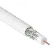 Кабель ТВ RG-6 белый