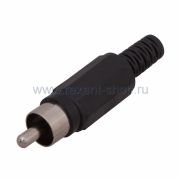 РАЗЪЁМ штекер RCA  пайка REXANT 14-0404